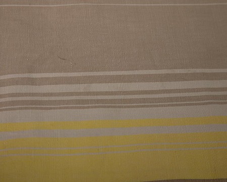 Curtain Striped Yellow and Brown